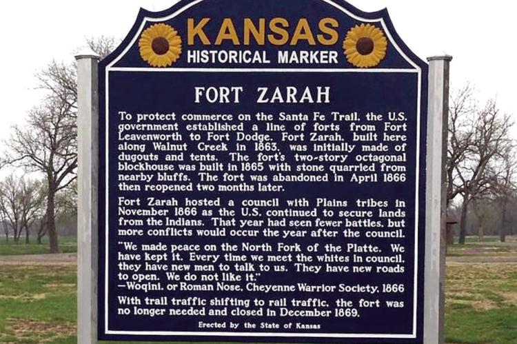Fort Zarah. Kansas Historical Society | Courtesy Photo